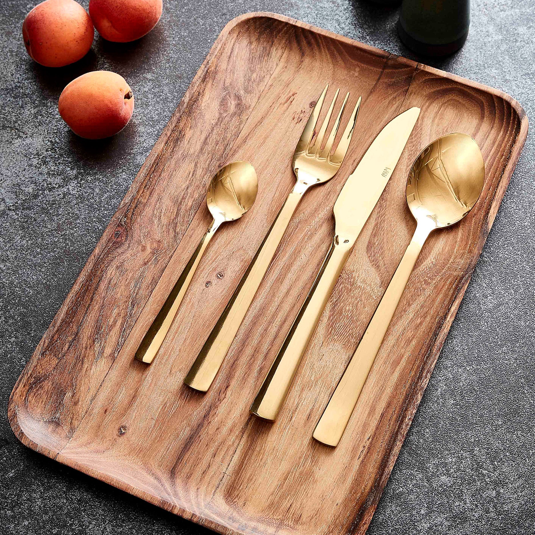 RAW bestiksæt 60 dele guldfarvet